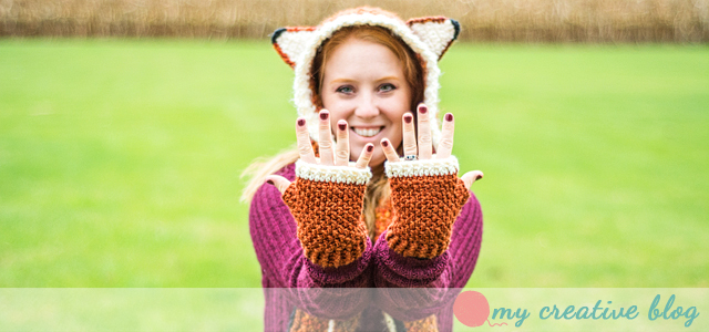 Moss Stitch Fingerless Gloves – Crochet&nbsp;Pattern