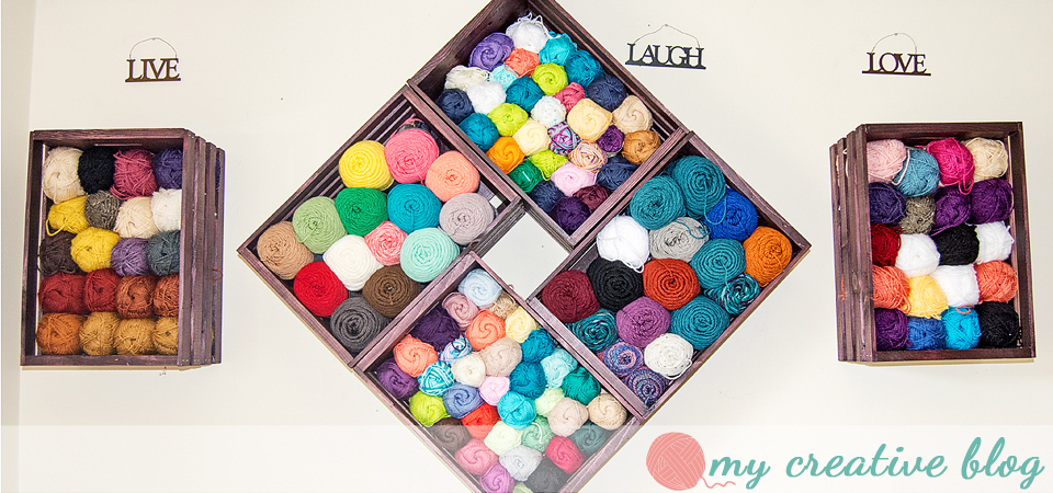 Yarn Storage with&nbsp;Crates