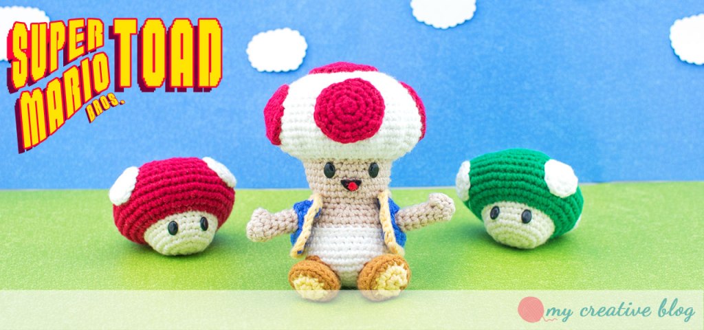Super Mario Bros. Toad – Crochet Pattern