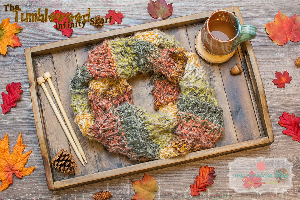 Tumbleweed Infinity Scarf – Knit&nbsp;Pattern