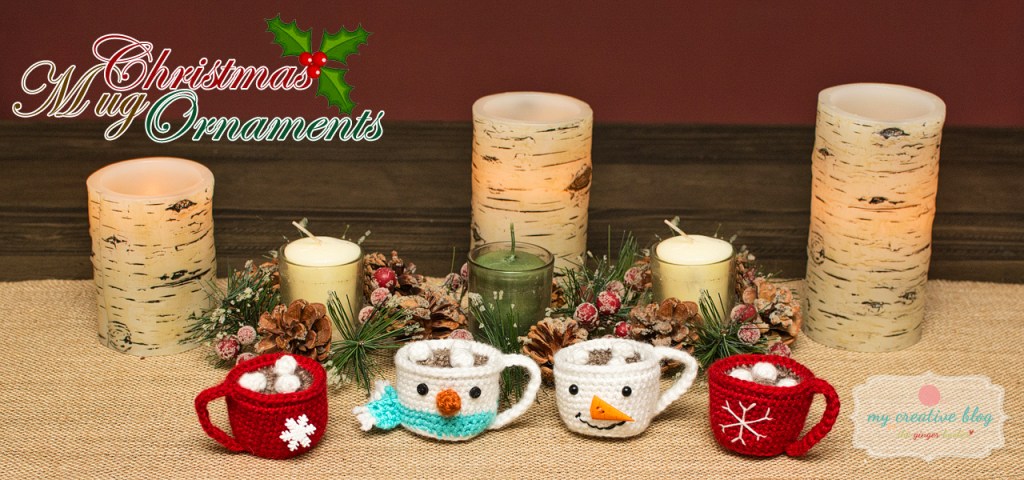 Christmas Mug Ornaments – Crochet&nbsp;Pattern