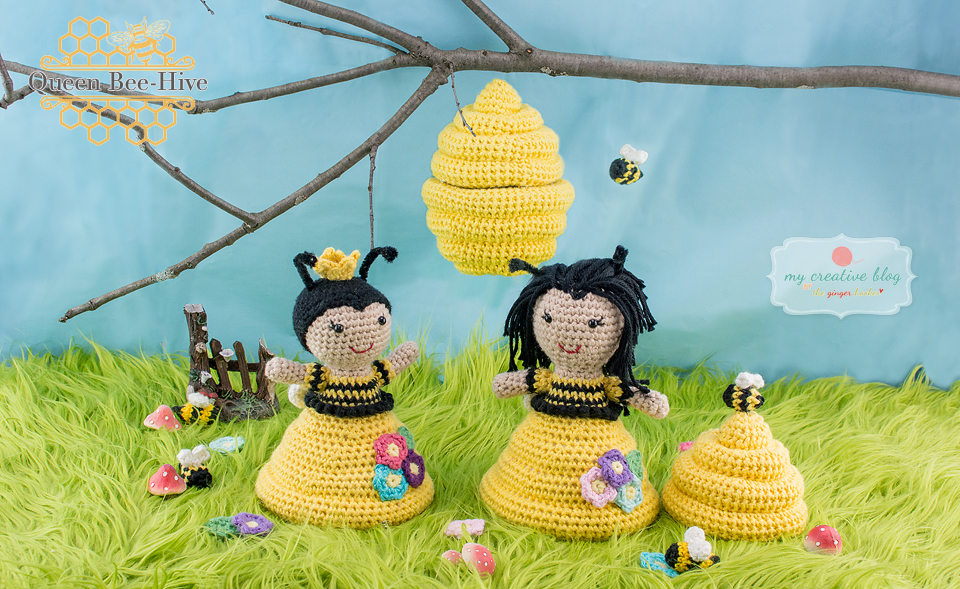 Queen Bee-Hive Doll – Crochet&nbsp;Pattern