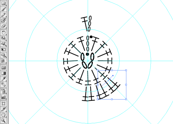 How to make Crochet Diagrams in Illustrator – My Creative Blog